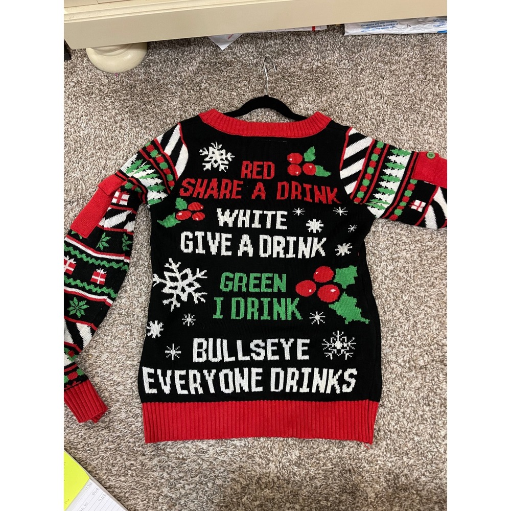 Tipsy Elves Women's Bullseye Sweater Size Small